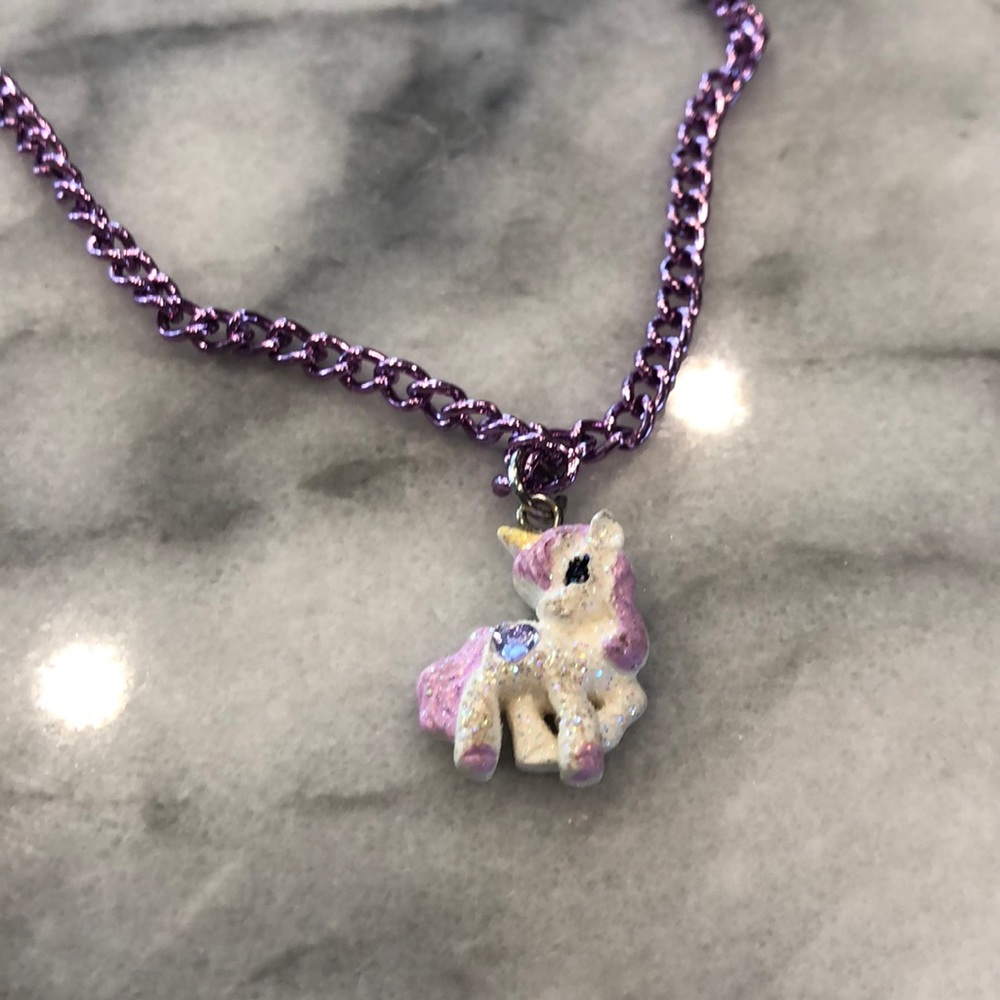 Cute Kids’ Unicorn Necklace